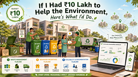 If I Had ₹10 Lakh to Help the Environment, Here’s What I’d Do
