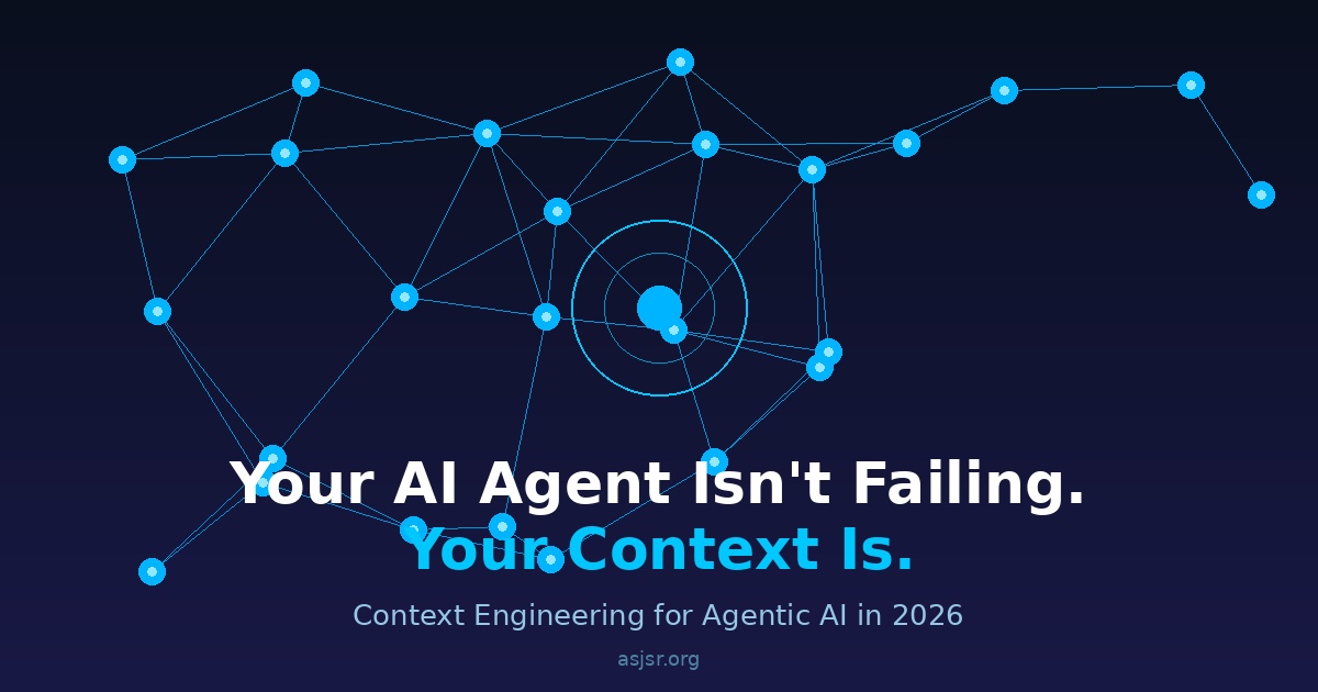Your AI Agent Isn't Failing. Your Context Is.