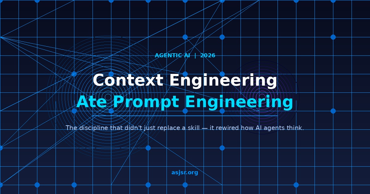 Context Engineering Ate Prompt Engineering